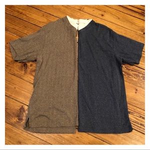 Haggar • Tan/Gray V-Neck Bundle